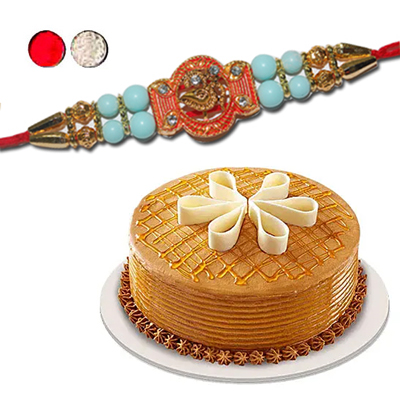 "Designer Round shape Pineapple cake ( 2 step) weight-3 kgs - Click here to View more details about this Product